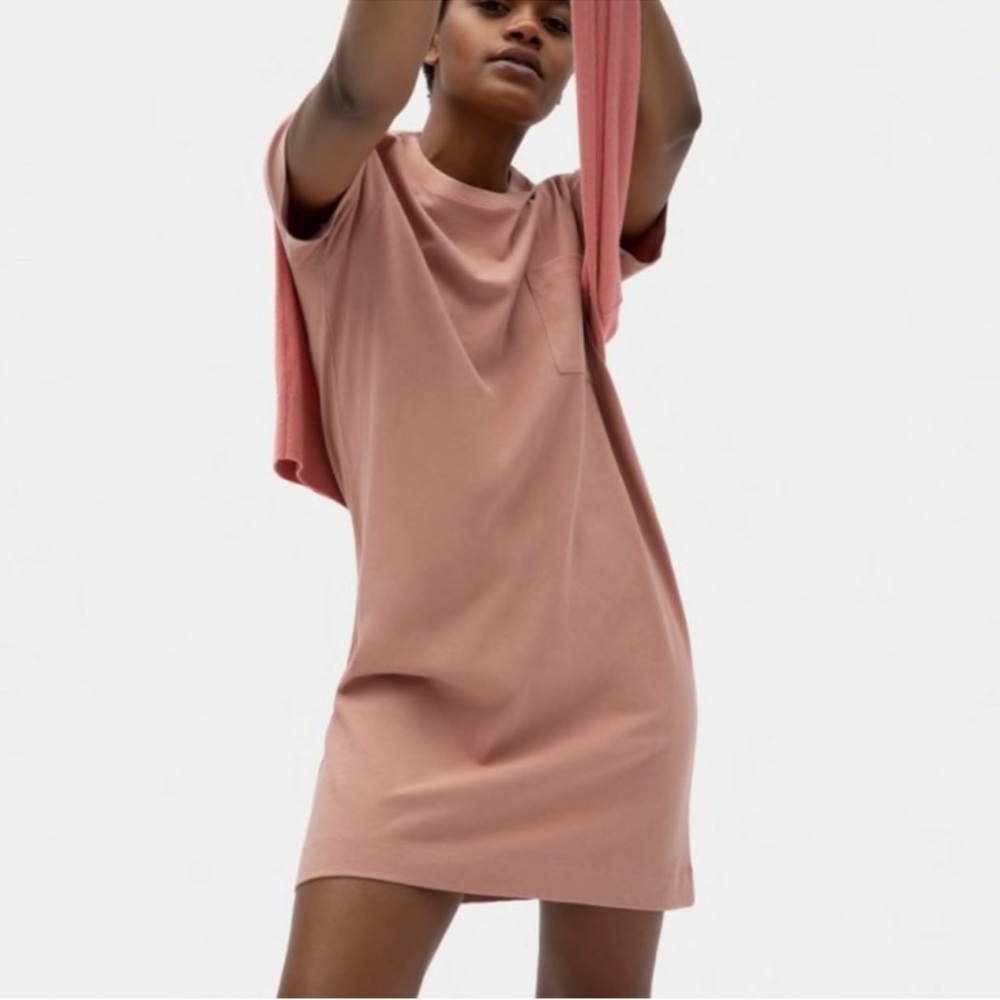 Everlane organic cotton tee dress